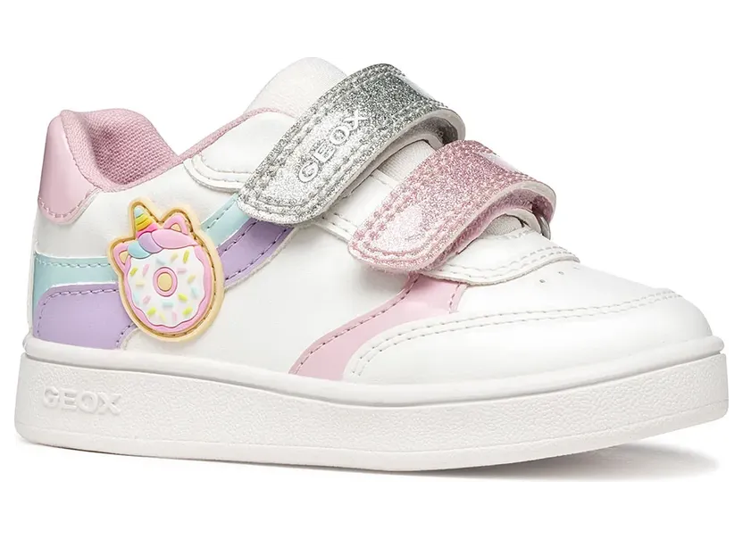 Geox sneaker Wit/Licht lila (B655MB000BC-C1R8S)