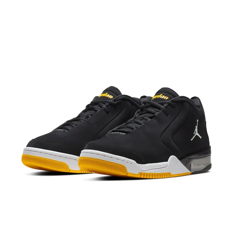 Jordan Air Big Fund Black White Gold Black/White-University Gold (BV6273-007)