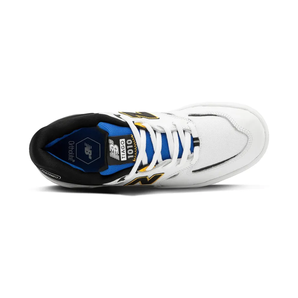 New Balance Numeric 1010 White Blue Yellow White/Black (NM1010WT)