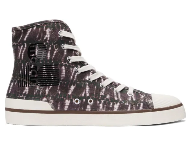 Isabel Marant Purple Tie-Dye Benkeenh High Sneakers (21PBK0088-21P018N)