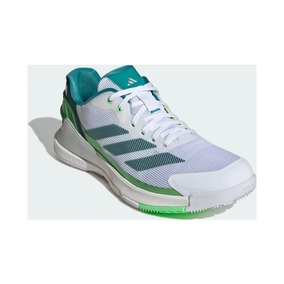 Adidas Crazyquick Padel Cloud White / Aurora Ivy / Lime Burst (JP7231)