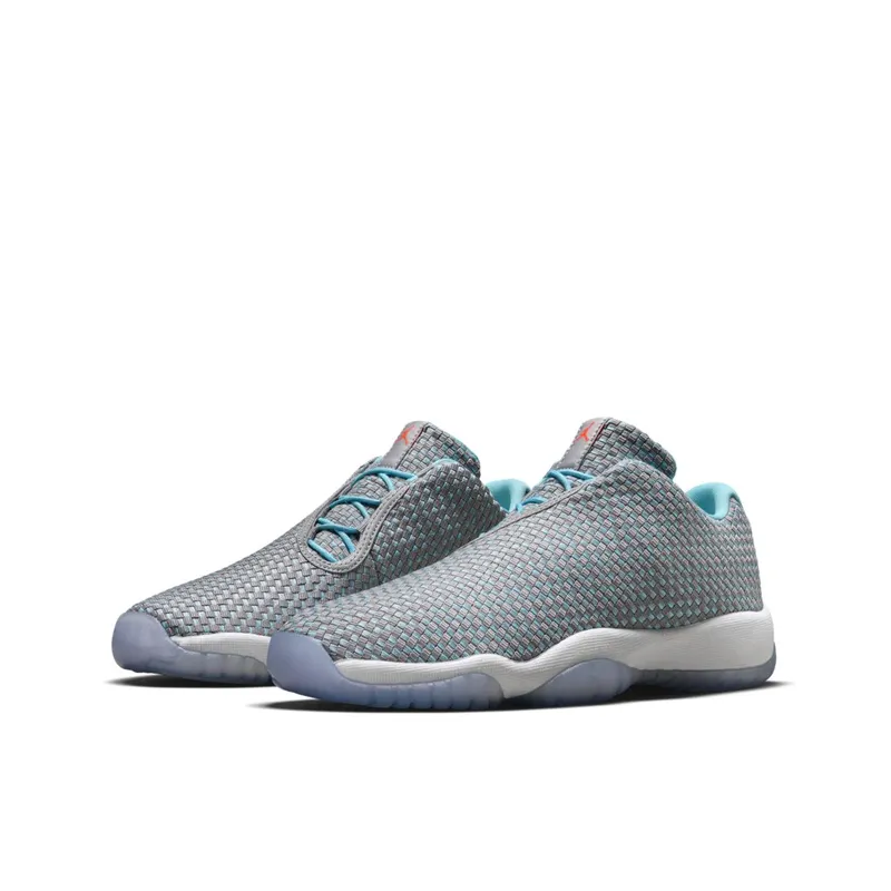 Jordan Air Future Low GG Wolf Grey (GS) Wolf Grey/Hot Lava TD PL Blue White (724814-014)