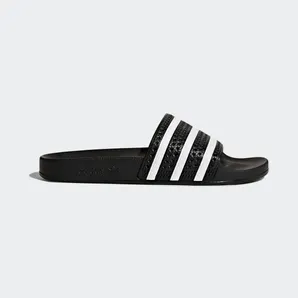 adidas Adilette Slides “Core Black / White / Core Black” (280647)