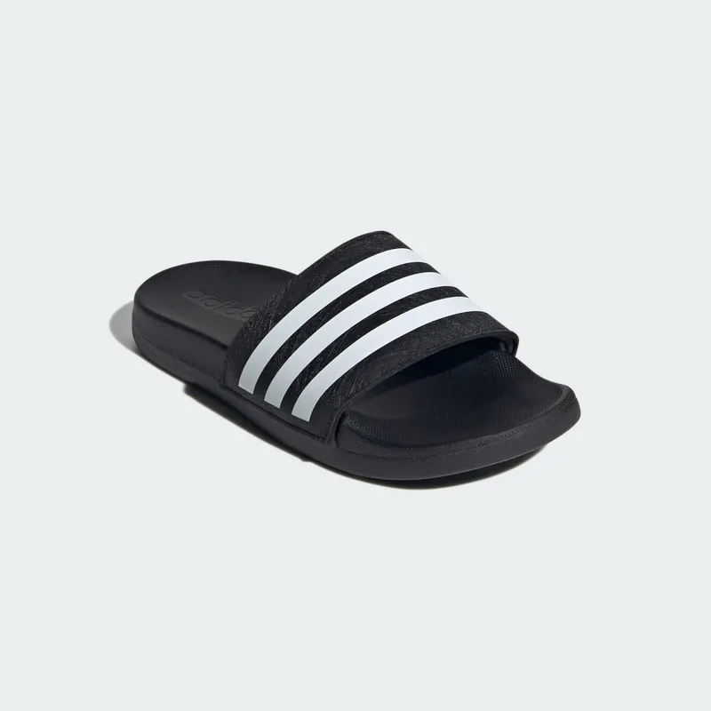 Adidas Adilette Comfort Slides GS “Core Black / Cloud White / Core Black” (IF6118)