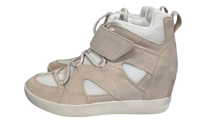 Sorel Out N About™ Sport Wedge Womens “Chalk / Nova Sand” (NL4980-192)