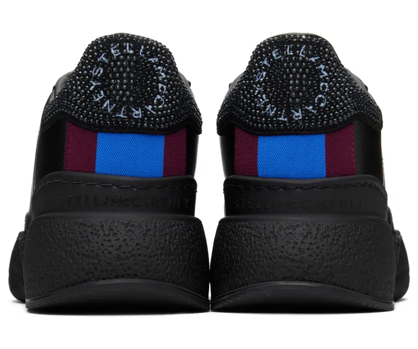 Stella McCartney Black Runner Loop Sneakers (810113E00040) (2)