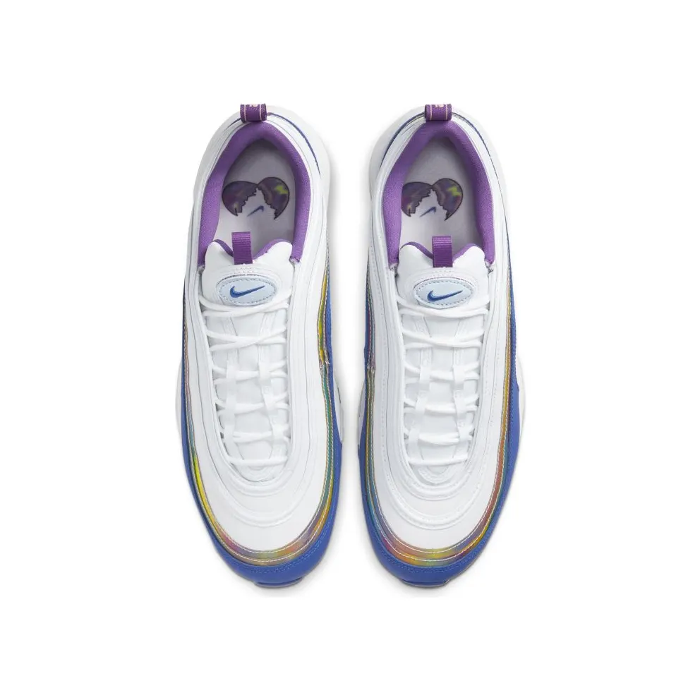 Nike Air Max 97 Easter (2020) White/Multi-Color-Game Royal (CJ0591-100)