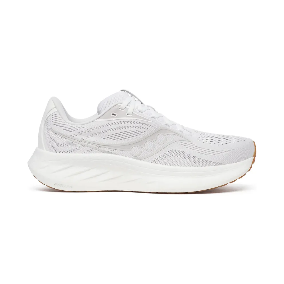 SAUCONY Ride 18 “White / Gum” (S21000-107)