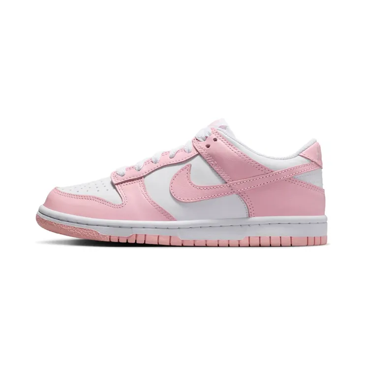 Nike Dunk Low White Medium Soft Pink (GS) “White / Medium Soft Pink” (FB9109-125)