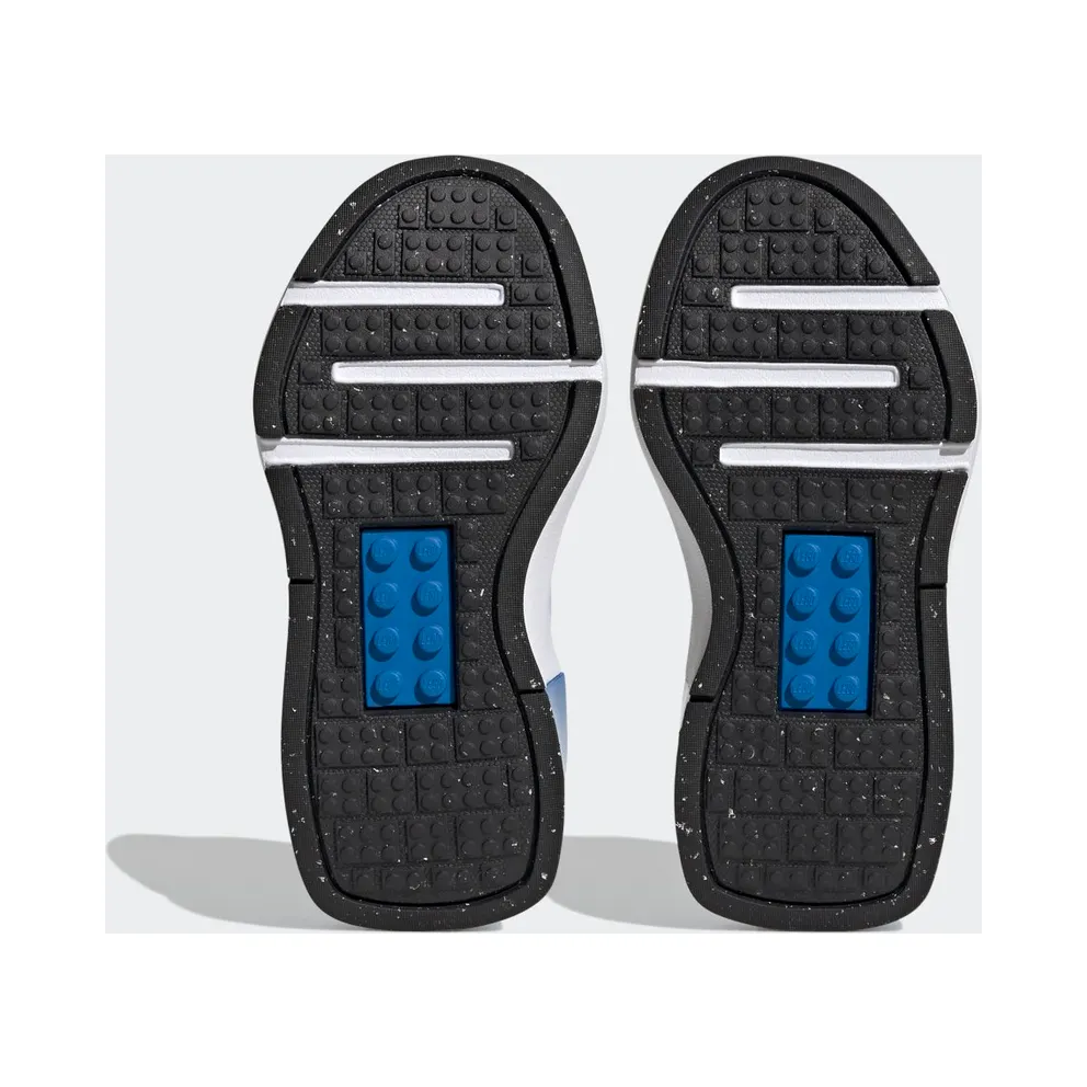 Adidas adidas x LEGO® Tech RNR Lifestyle Elastic Lace and Top Strap Cloud White / Wonder White / Shock Blue (HP5878)