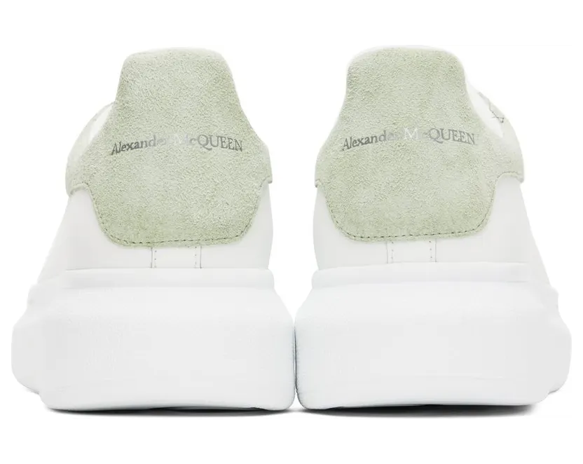 Alexander McQueen White & Green Oversized 8935 WHITE/OPAL (727388WIBN2) (2)