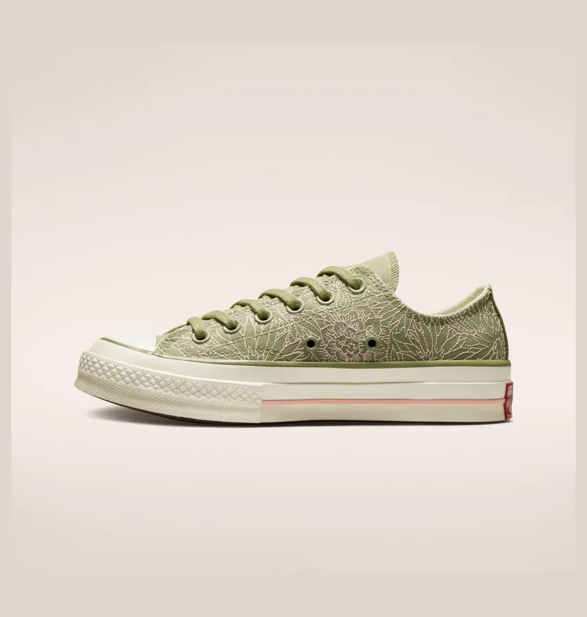 Converse Chuck 70 Embroidered Desert Floral Light Field Surplus (A00845C)