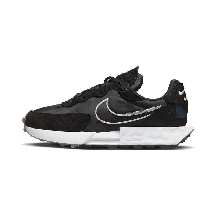 Nike Fontanka Waffle Noir “Black / Dark Obsidian / Gum Light Brown / White” (DC3579-005)