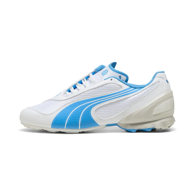 Puma V-S1 Olympique Marseille “Puma White / Bleu Azur” (406319_01)