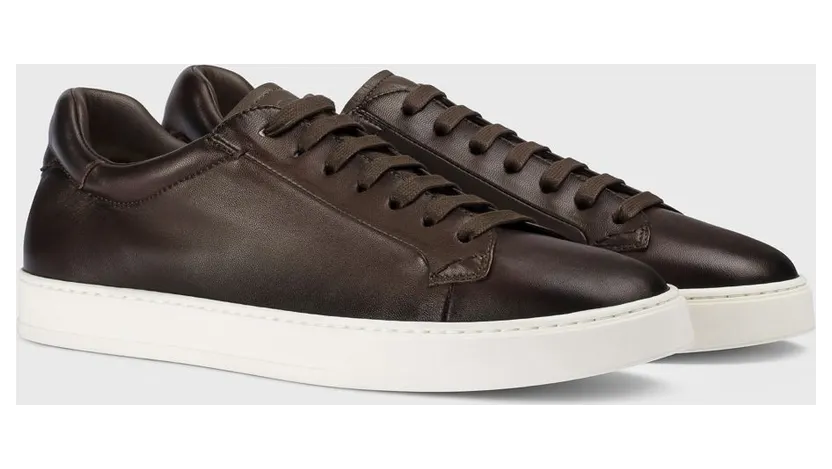 Doucal’s Leather Sneakers Dark (DU3552SPENUF282EM00)