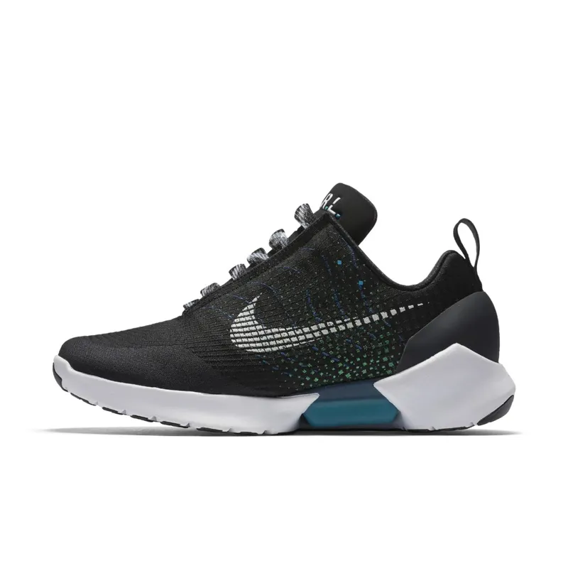 Nike HyperAdapt 1.0 Black (UK) Black/White-Blue Lagoon (AH9390-002)