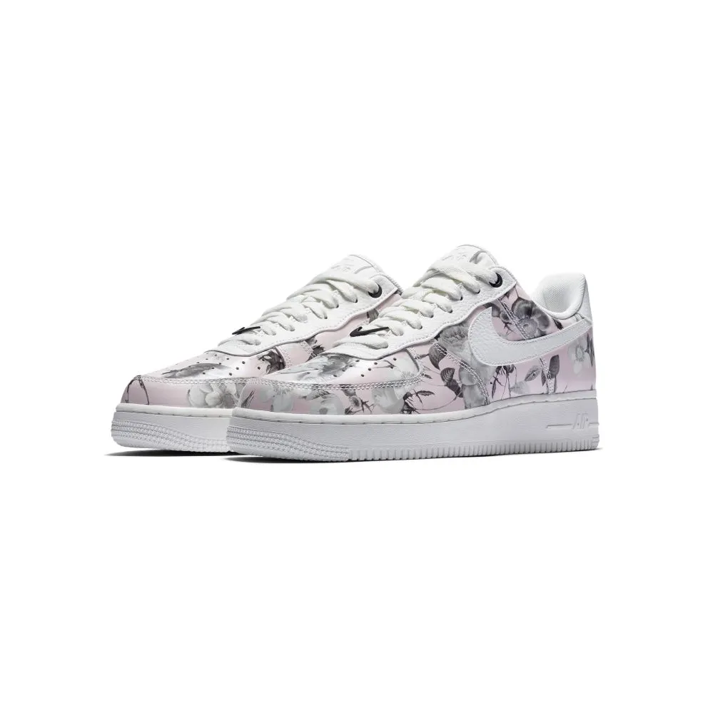 Nike Air Force 1 Low Floral Rose (W) Summit White/Summit White-Summit White (AO1017-102)