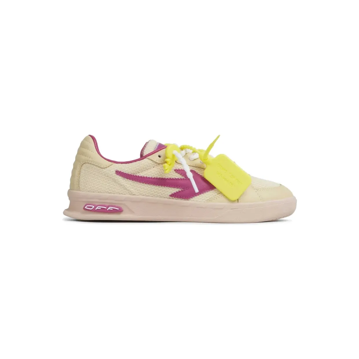 Off-White Arrow low-top sneakers – Beige (W28NS6F0016C39)