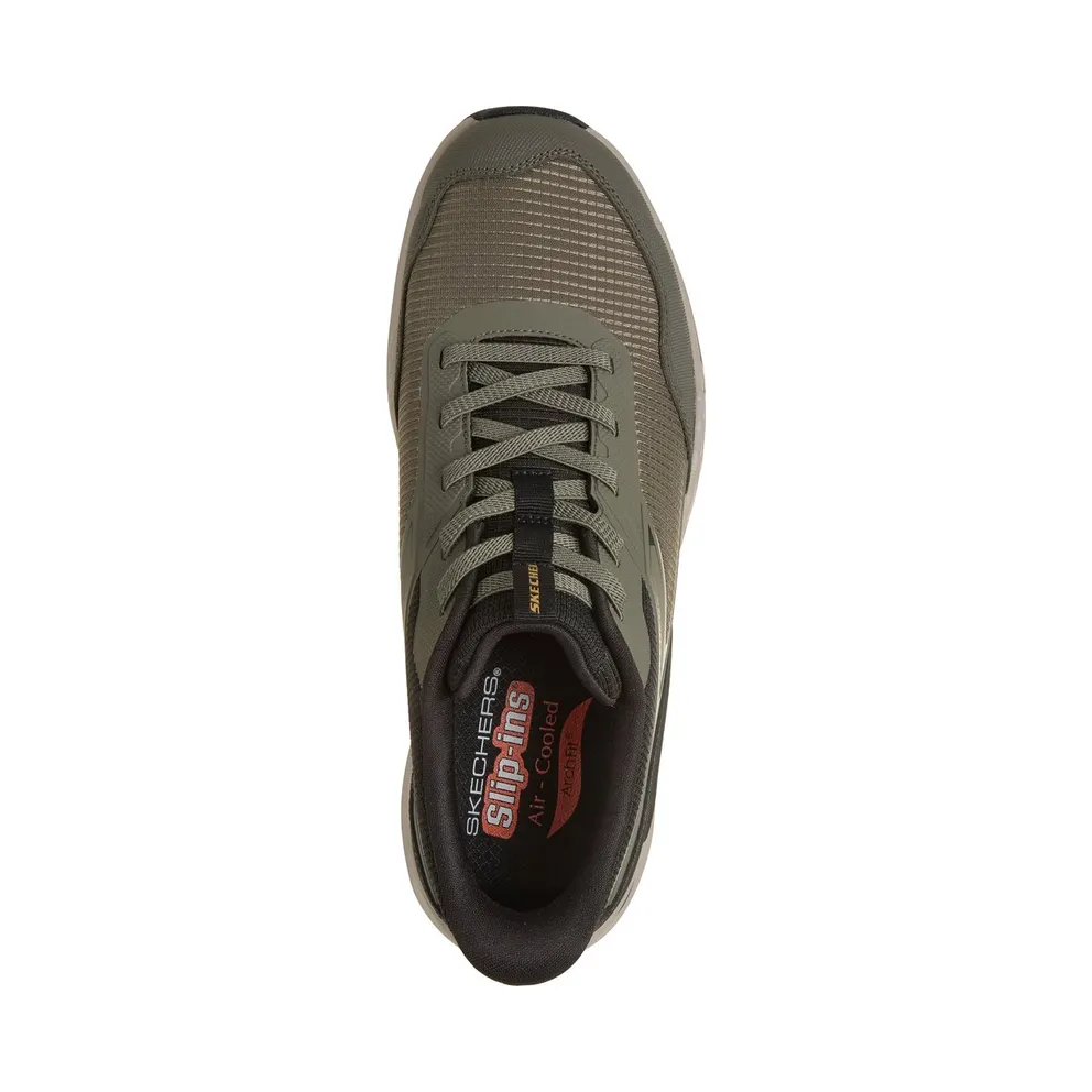 Skechers Slip-ins Relaxed Fit: Arch Fit Orvan Ultra – Talon Sneaker Olijf