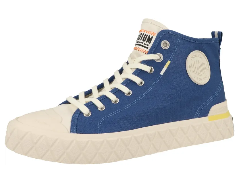 Palladium sneaker Beige / Blauw / Geel (79142-484-M)