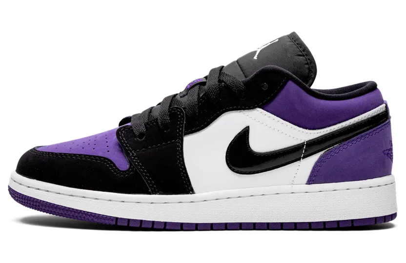Air Jordan 1 Low GS Court Purple (553560-125)