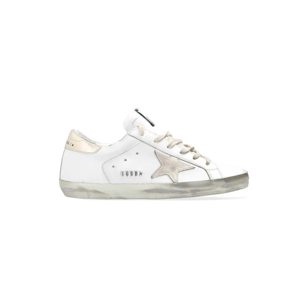 Golden Goose Super-Star White Gold Sparkle (GWF00101.F000316.10272)