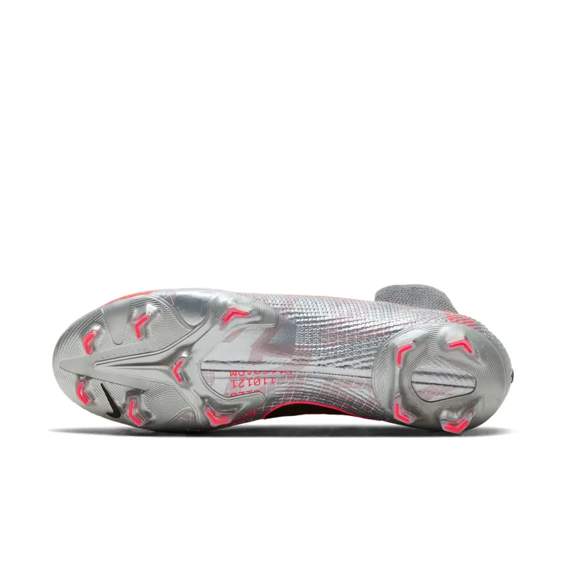 Nike Mercurial Superfly 7 Elite FG Metallic Bomber Grey Metallic Bomber Grey/Particle Grey/Laser Crimson (AQ4174-906)