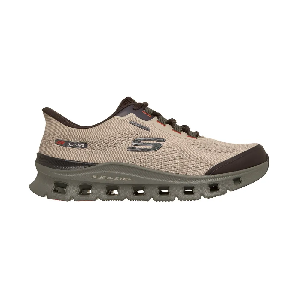 Skechers Slip-ins Waterproof: Glide-Step Pro – ChaChing Sneaker Taupe