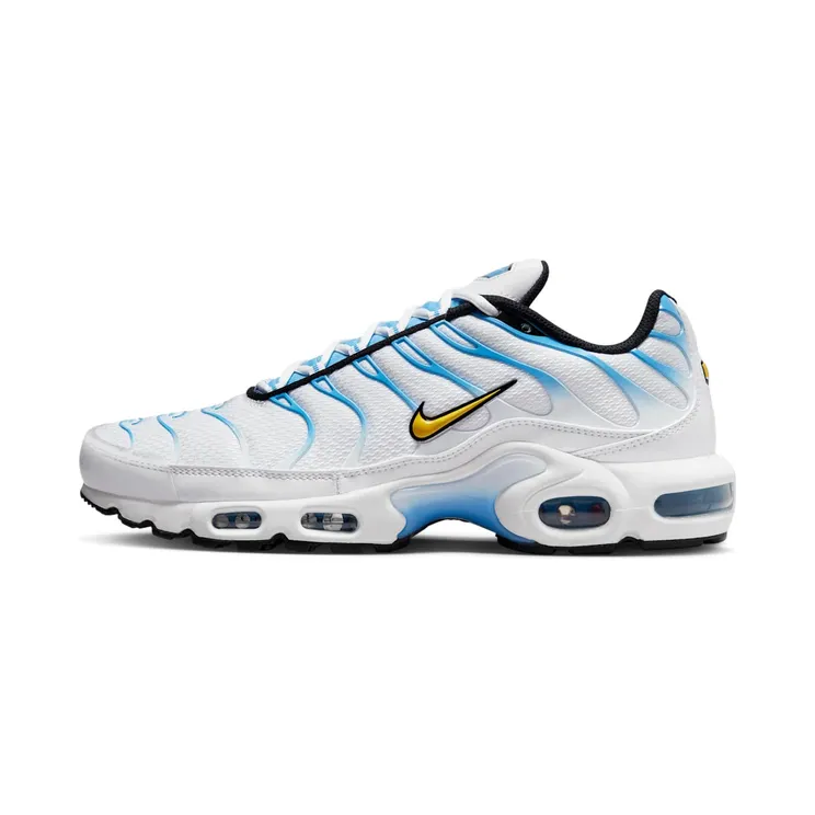Nike Air Max Plus “White / University Blue / Black / University Gold” (DM0032-101)