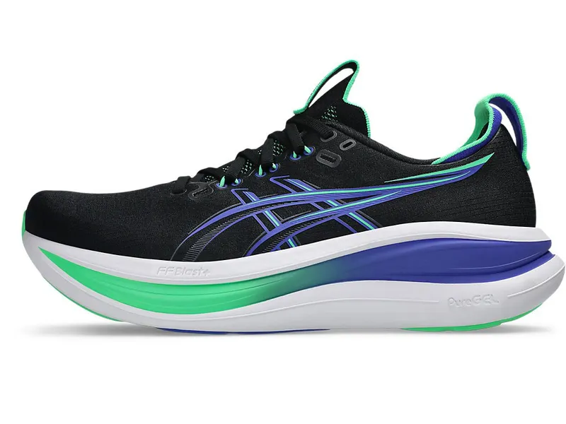 ASICS GEL-NIMBUS 28 “Black / Cobalt Burst” (1011C127-003)
