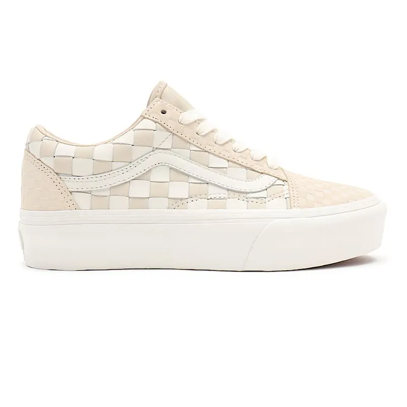 Vans Woven Old Skool Platform “Light Brown” (VN0A5KX99GY)