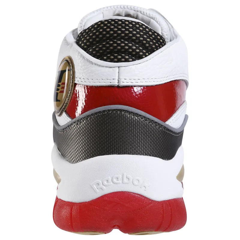 Reebok Answer DMX White Red (2018) White/Excellent Red-Brass (Other Brands Reebok)