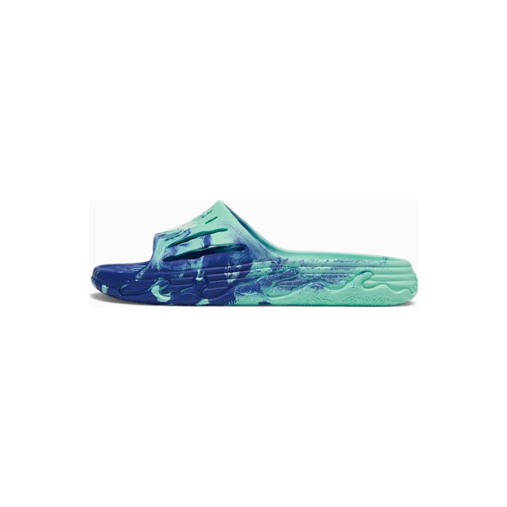 Puma LaMelo Ball MB.03 Slide Electric Peppermint Royal Sapphire (394223-02)
