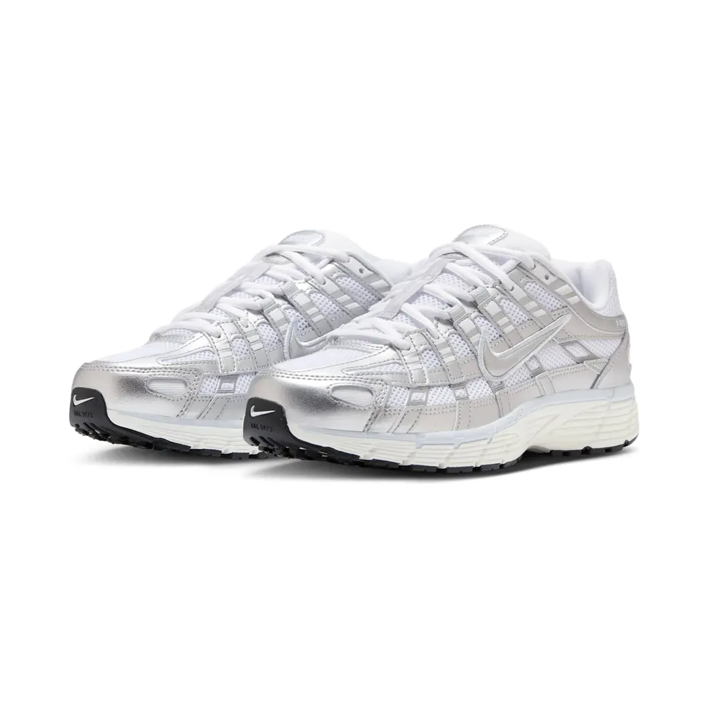 Nike P-6000 “White Blue Tint Sail Metallic Silver” (BV1021-106)