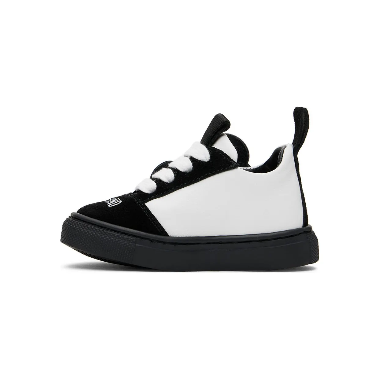 Moschino Baby Black & White Teddy Sneakers (71689) (3)