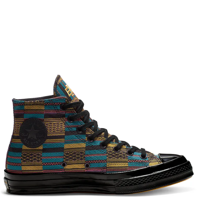 Converse Chuck Taylor All-Star 70s Hi BHM Black/Multi All Over Print (2019) Black/Black (165557C)