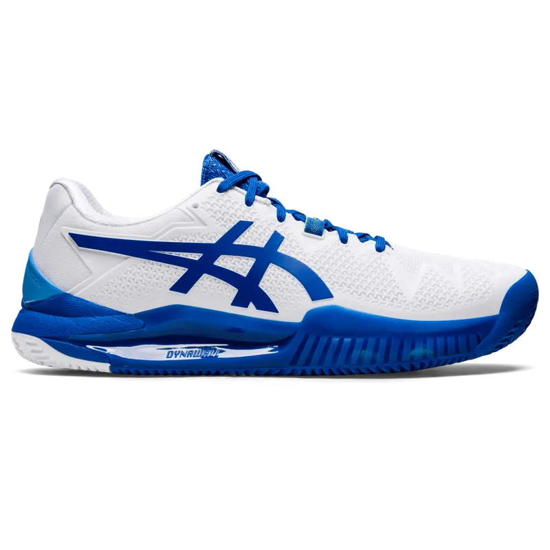 Asics GEL-RESOLUTION 8 CLAY White/Tuna Blue (1041A346.960)
