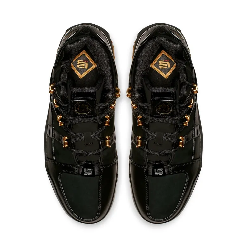 Nike LeBron 3 Black Gold (2018) Black/Black-Metallic Gold (AO2434-001)