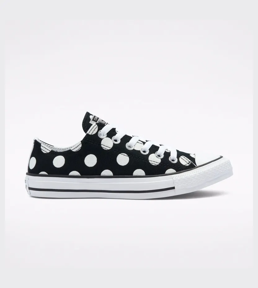 Converse Glitter Shine Chuck Taylor All Star Low Top Black/white/white (569385C)