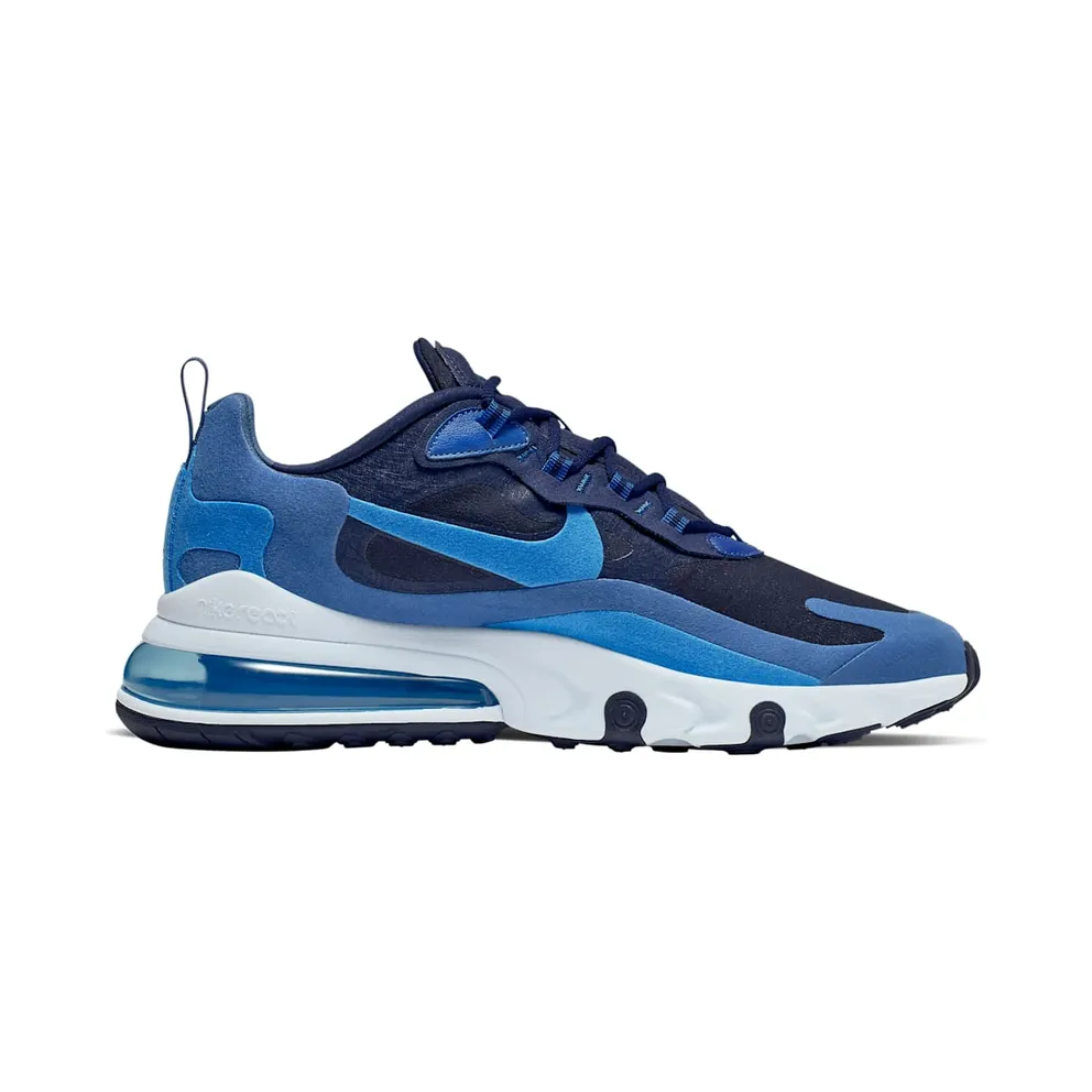 Nike Air Max 270 React Blue Void Blue Void/Blue Stardust-Coastal Blue-Topaz Mist-Photo Blue (AO4971-400)