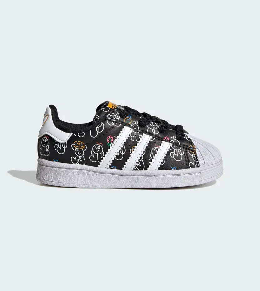 adidas adidas Originals x James Jarvis Superstar Core Black / Cloud White / Crew Yellow (IG0222)