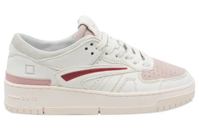 D.A.T.E. Torneo Sneakers mit runder Kappe – Weiß (W441TOSFWX)