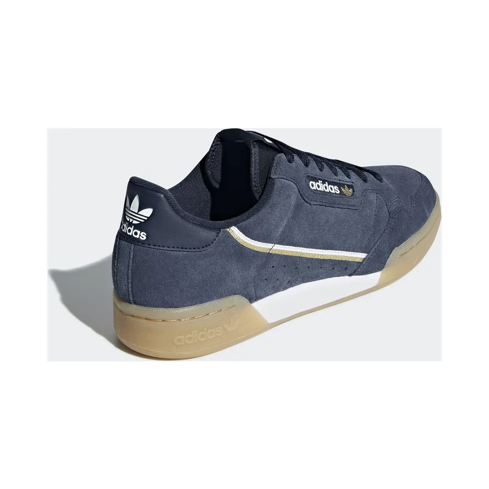 adidas Continental 80 Collegiate Navy Gum Collegiate Navy/Cloud White/Gold Metallic (CG6537)