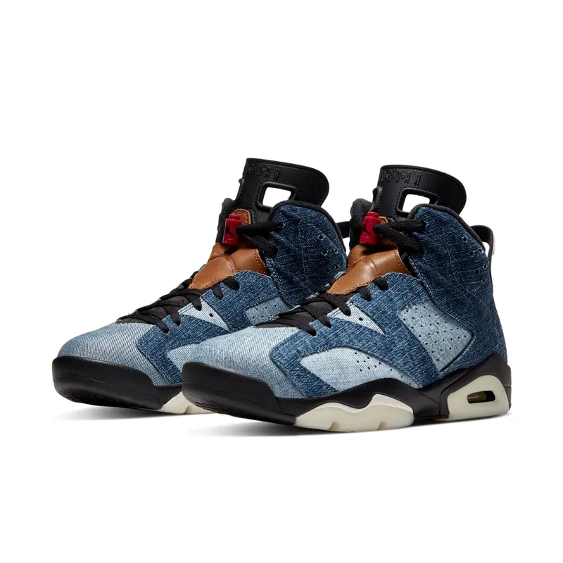 Air Jordan Nike AJ VI 6 ‘Washed Denim’ (2019) (CT5350-401)