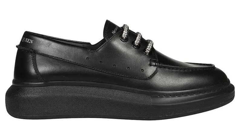 Alexander McQueen Oversized Boat Black (625195WHYF01000)