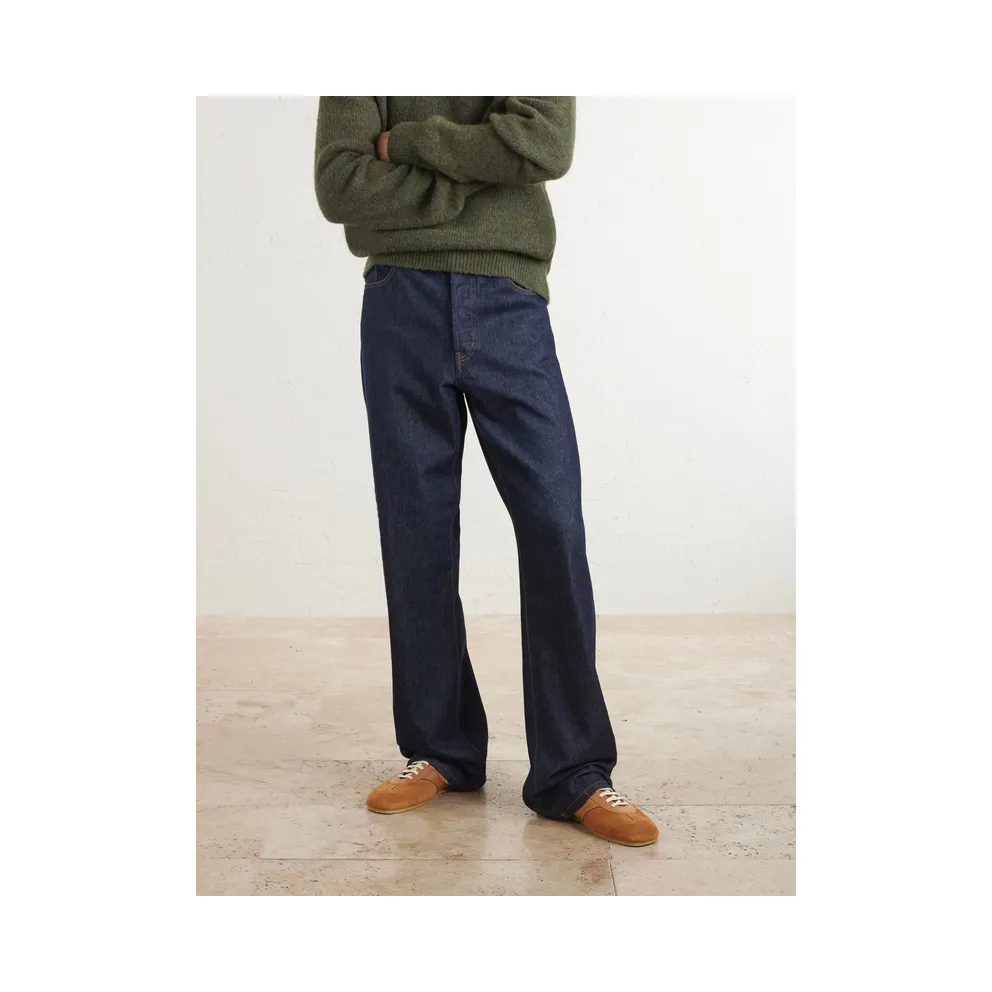 Dries Van Noten Leather-Trimmed Suede Tan (262-021700-0126)