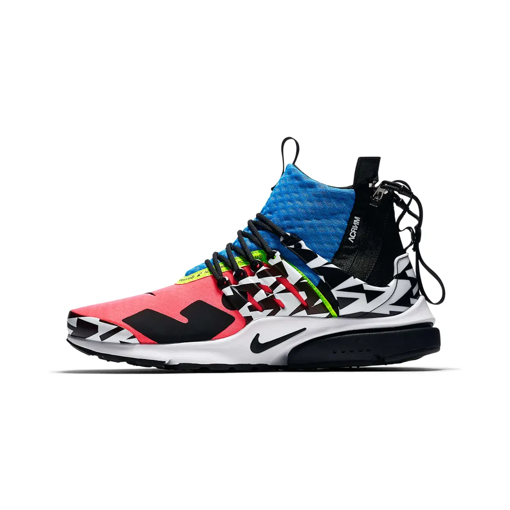 Nike x Acronym Air Presto Mid Racer Pink (2018) (AH7832-600)