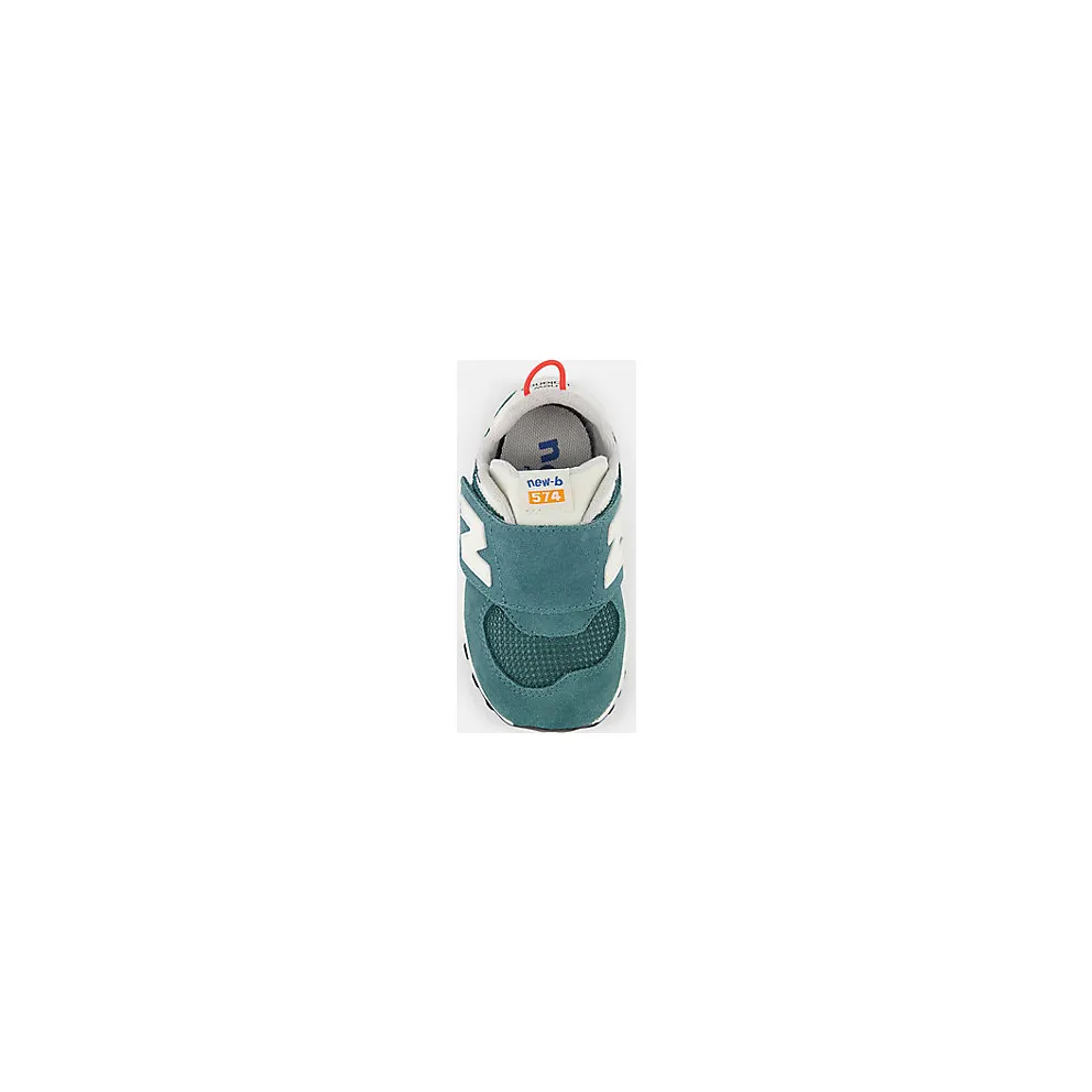 New Balance 574 Hook and Loop New Spruce Blast Red (NW574VPG)