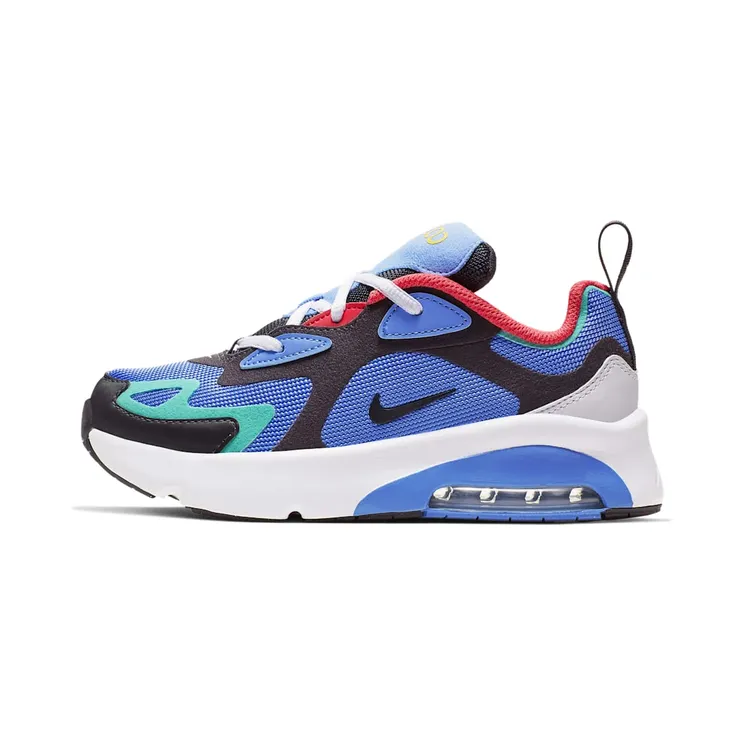 Nike Air Max 200 PS “Royal Pulse / Light Aqua / Ember Glow / Oil Grey” (AT5628-400)