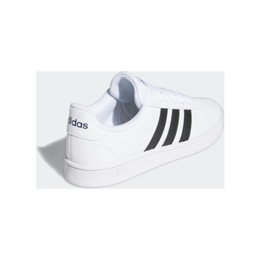 Adidas Grand Court Base Cloud White / Core Black / Dark Blue (EE7904)